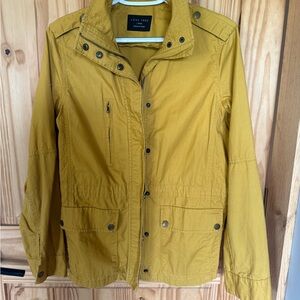 Love Tree Yellow Utility Jacket with Adjustable Waist